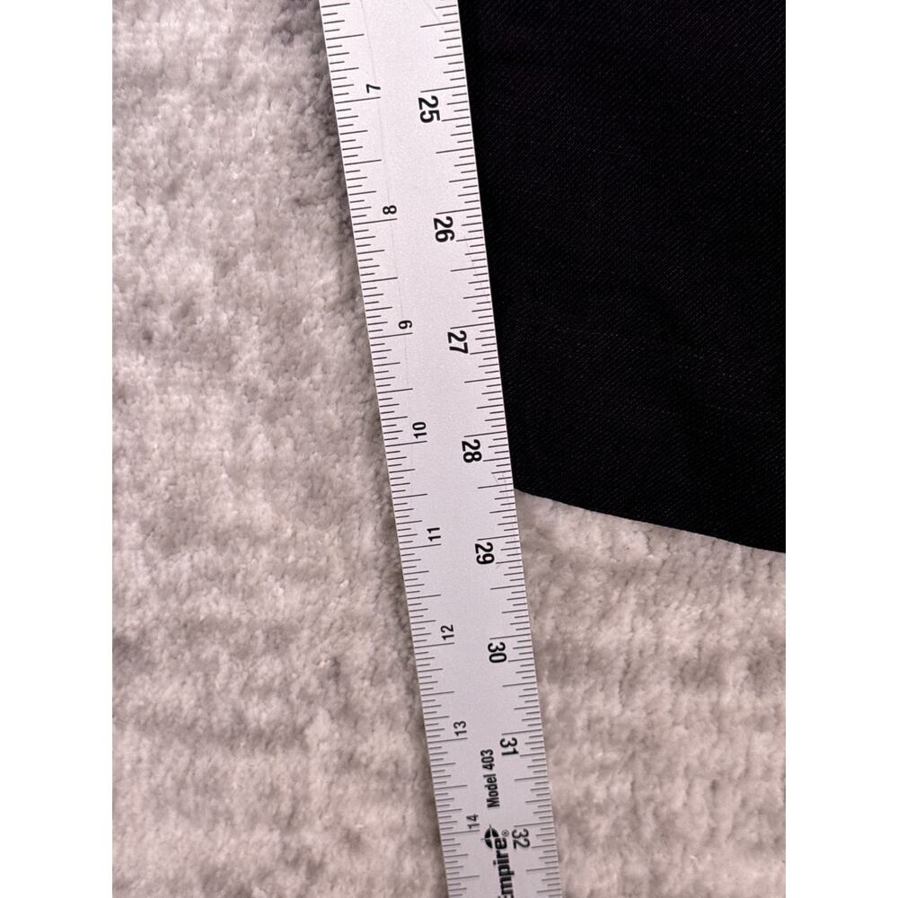 COS Pants 8 Womens Black Linen Wide Straight High Rise Trouser - Picture 5 of 8